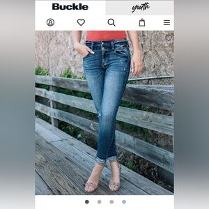 VGUC Kancan Signature High Rise Skinny Jeans from The Buckle, size 27